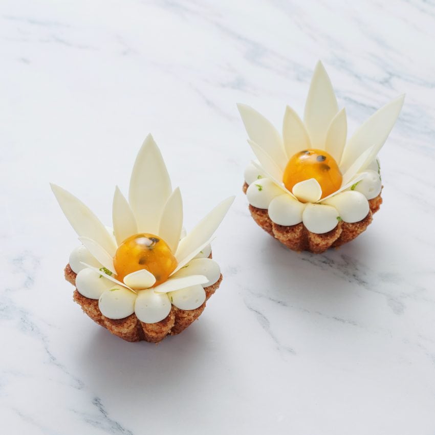 Fleur de Manguo - Mini Cake by Chef Alexis Watrin at COCO, The Mira Hong Kong