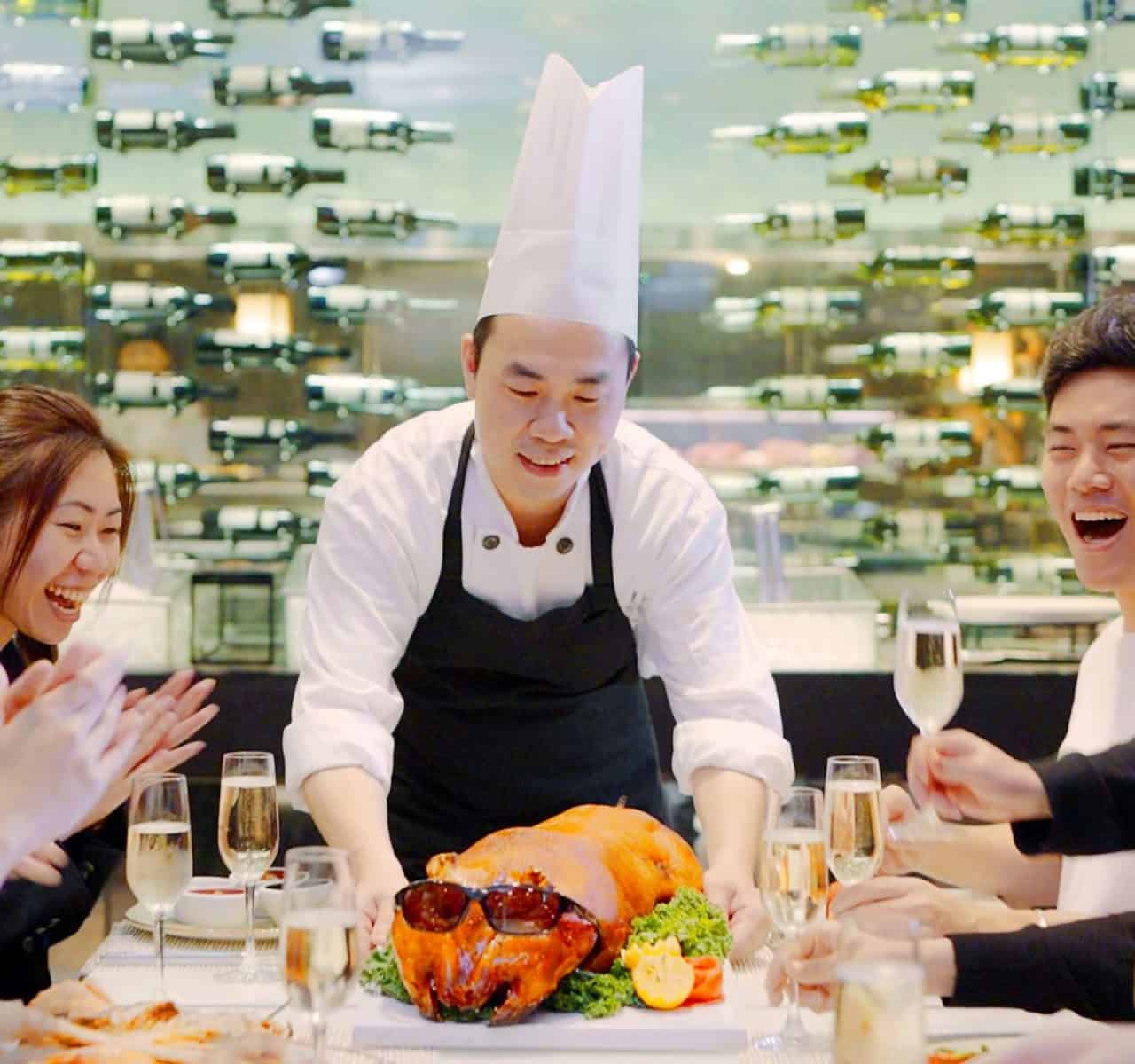 The Mira Hong Kong Dinner Buffet Party with Complimentary Suckling