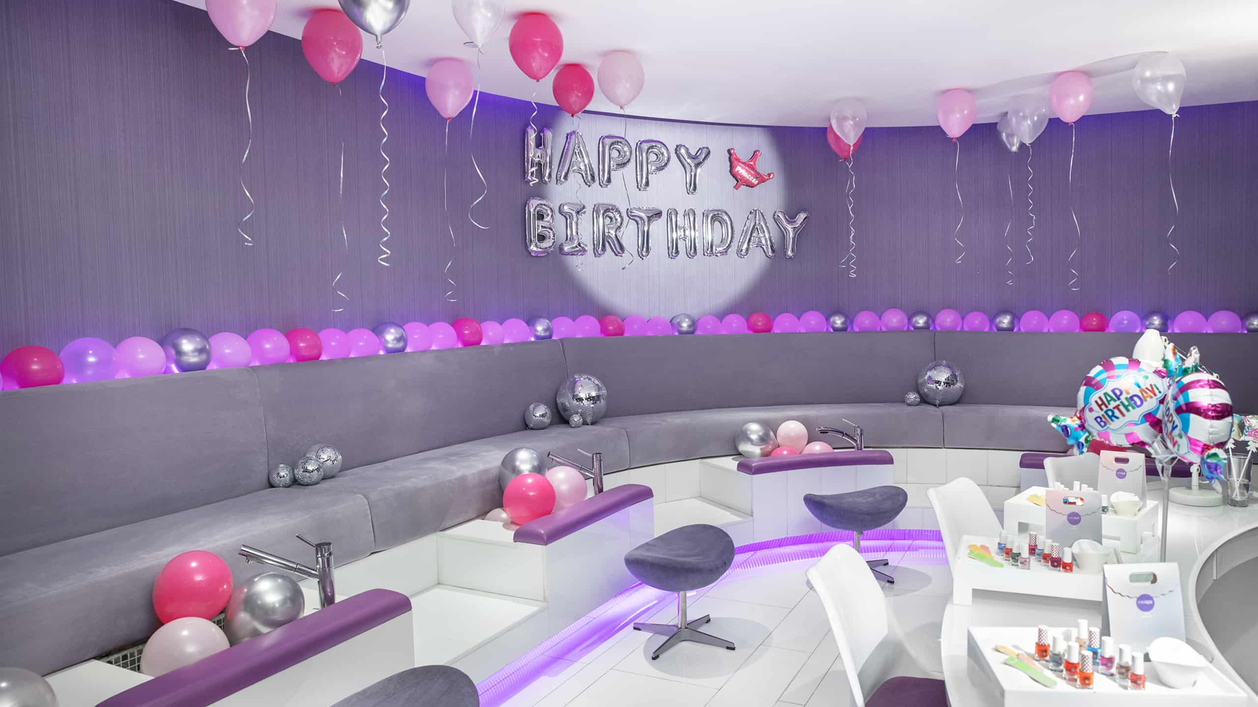 Kids Nail Birthday Party - Private Nail Room