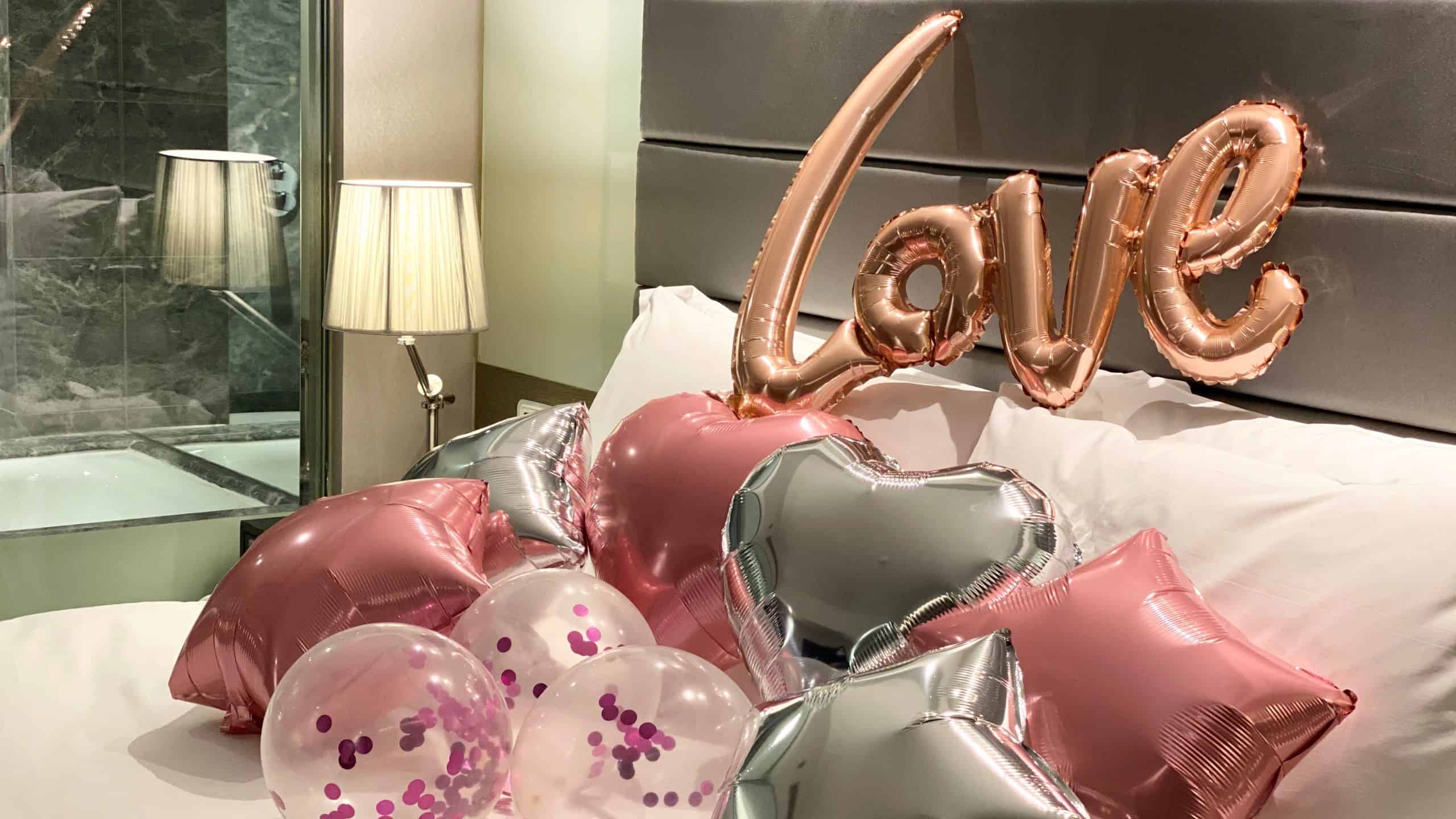 Pink Romance Surprise Decor - Suite Seduction Romantic Staycation at The Mira