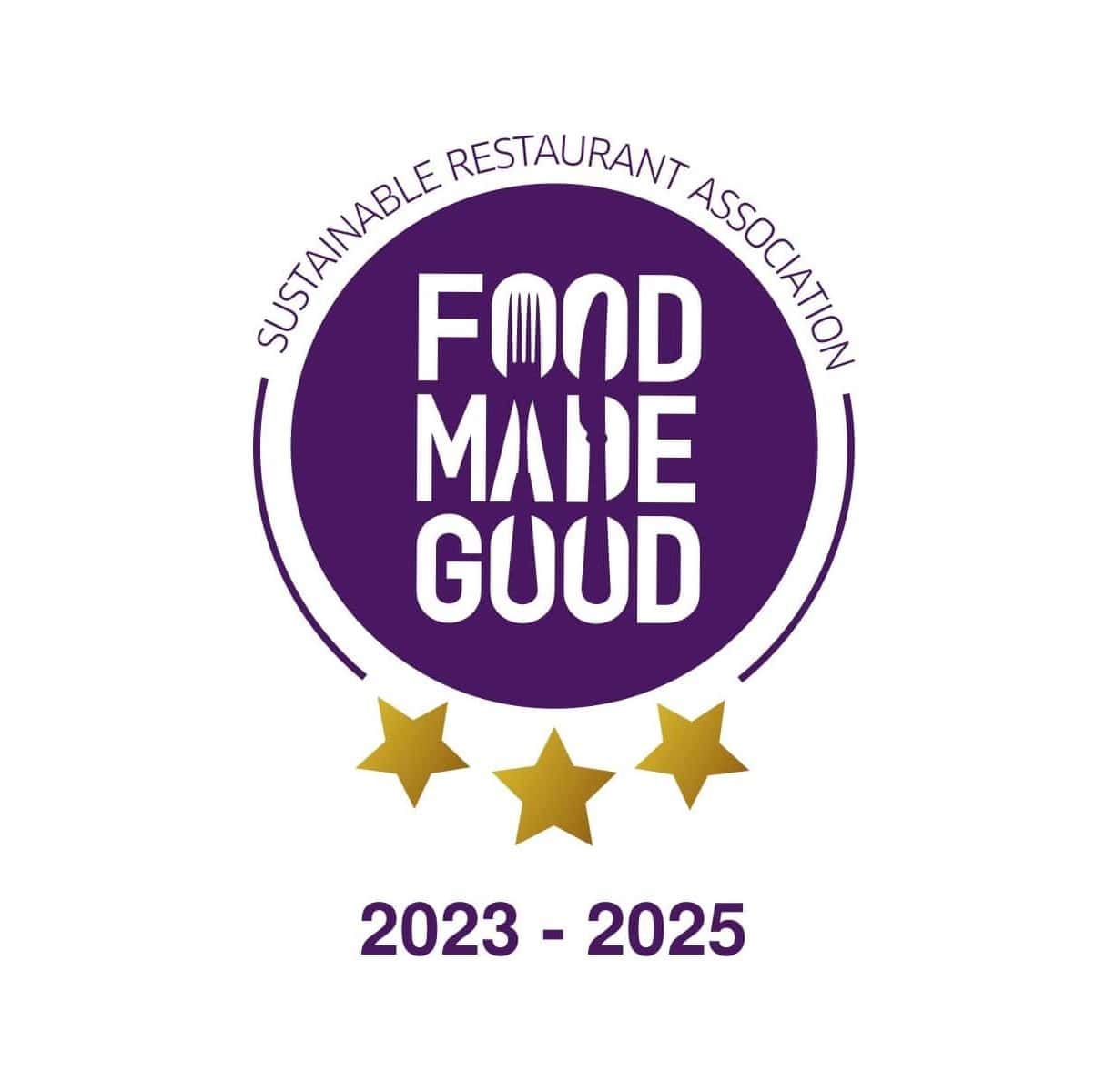 Food Made Good 3 Star Sustainability Award