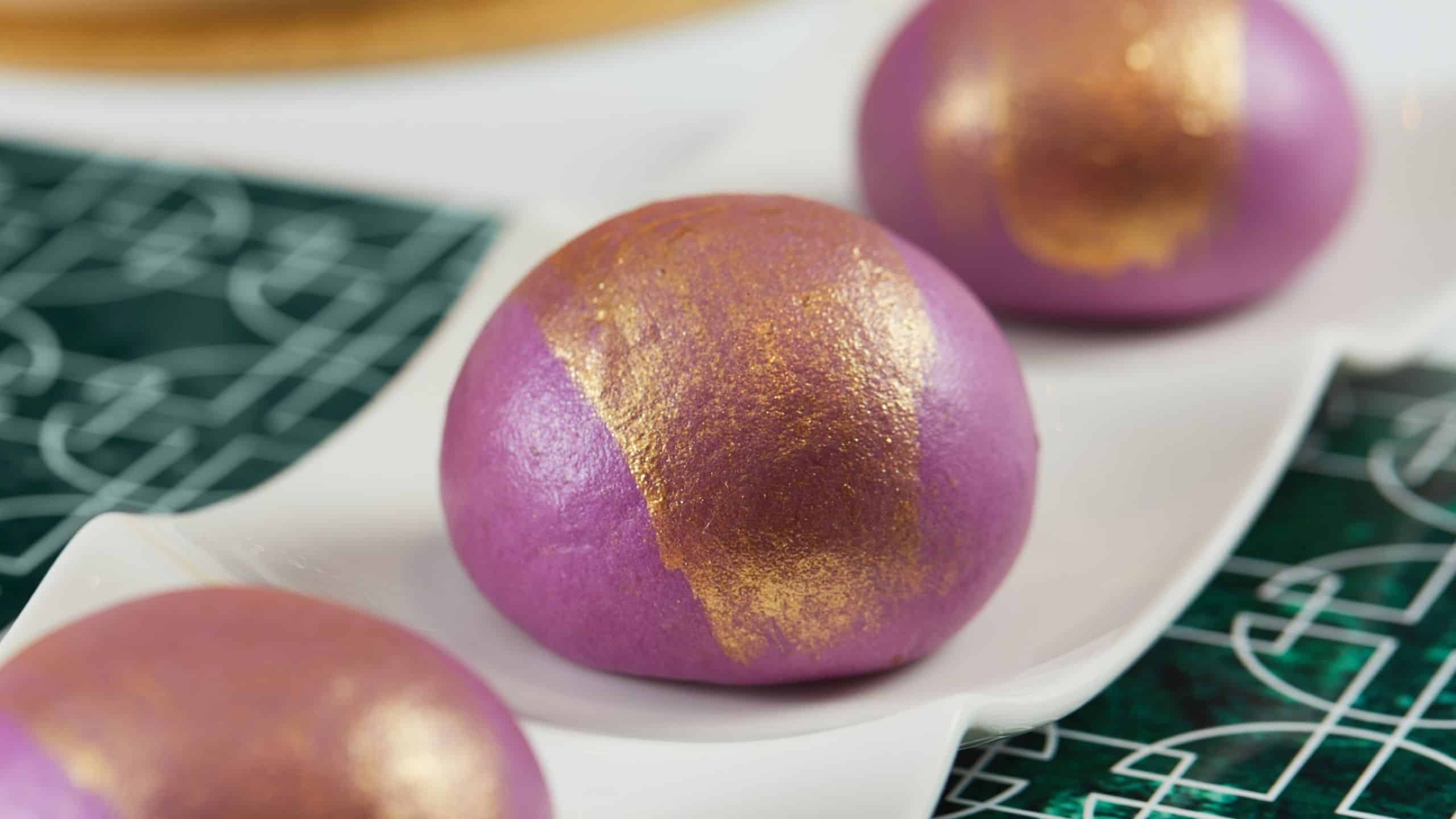 Cuisine Cuisine All You Can Eat Dim Sum - Purple Sweet Potato & Salted Egg Buns