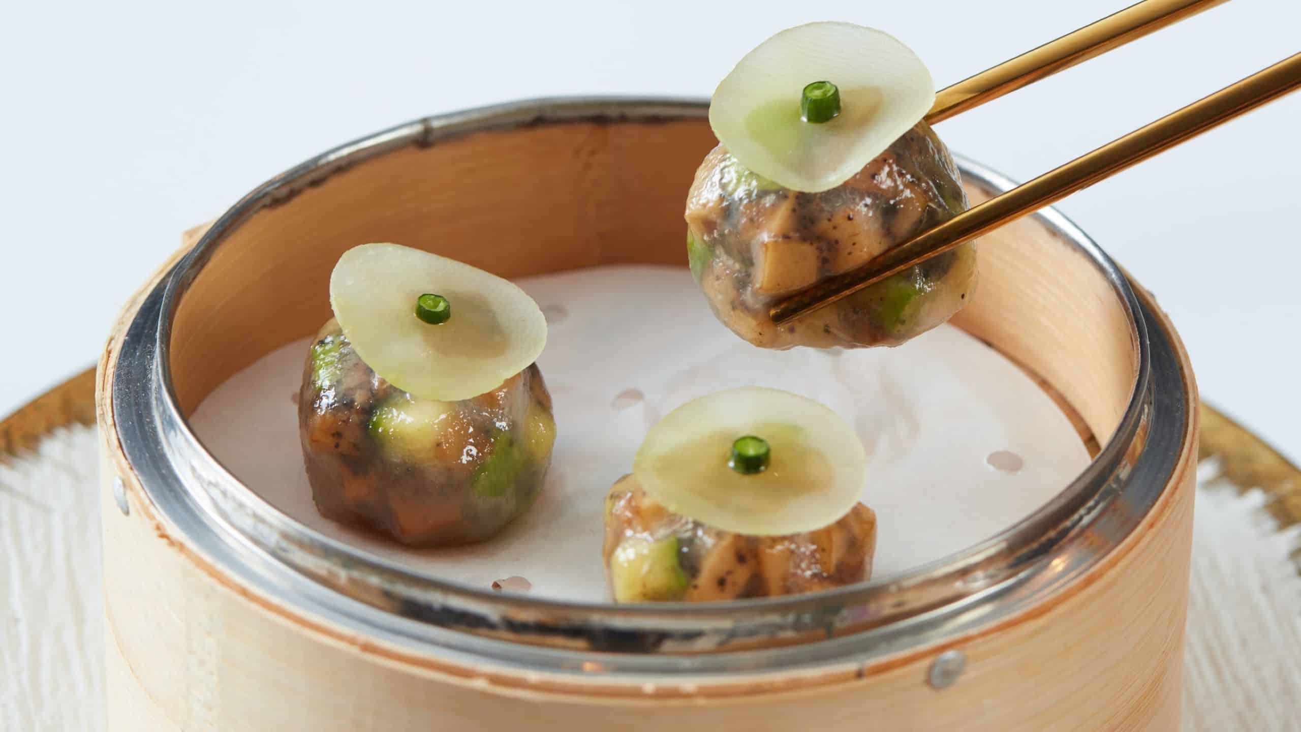 Cuisine Cuisine All You Can Eat Dim Sum - Wild Mushroom & Black Truffle Dumpling Vegetarian Dim Sum