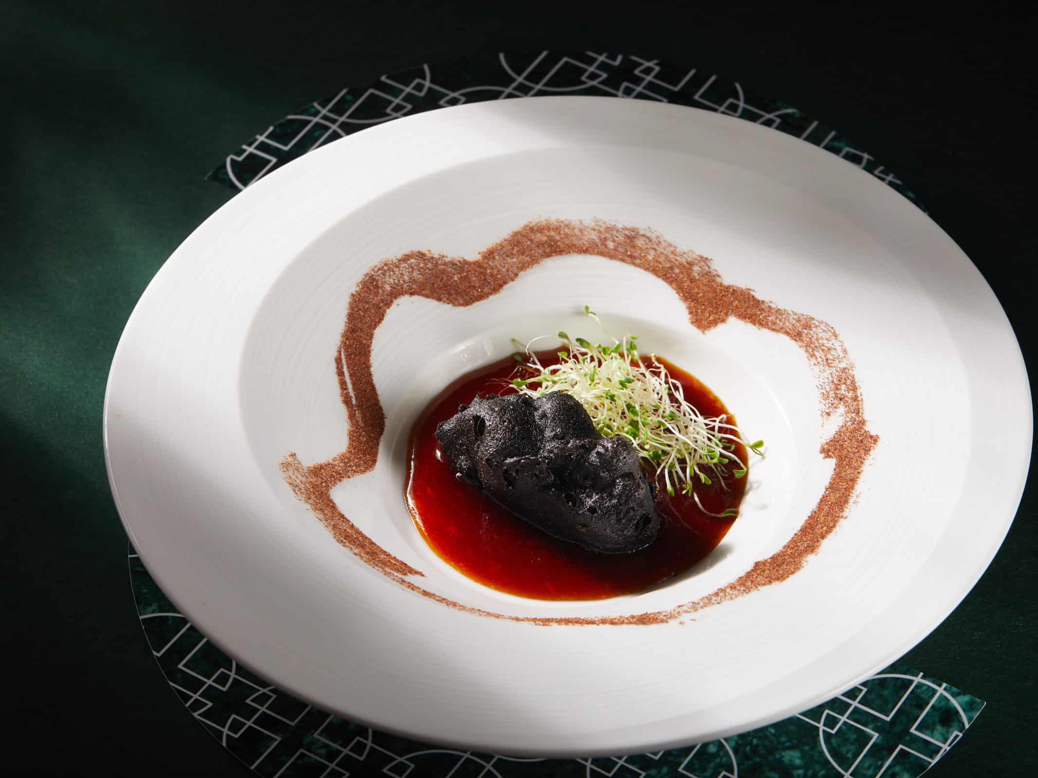 Cuisine Cuisine New A La Carte Menu - Sea Cucumber stuffed with scallop, shrimp