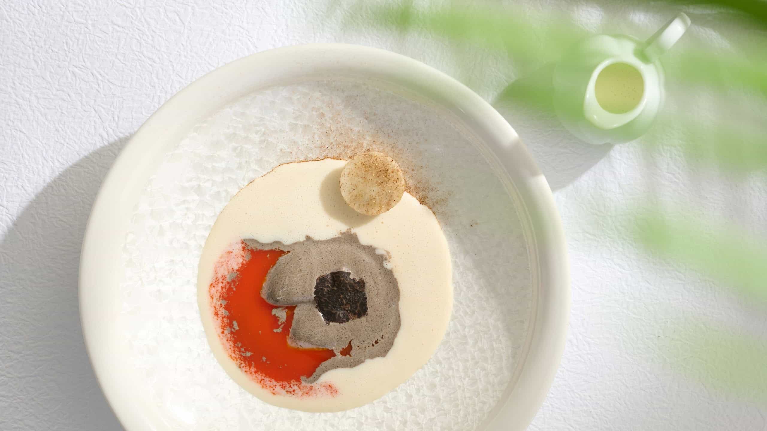 WHISK Black Truffle Oita Egg Artichoke Soup