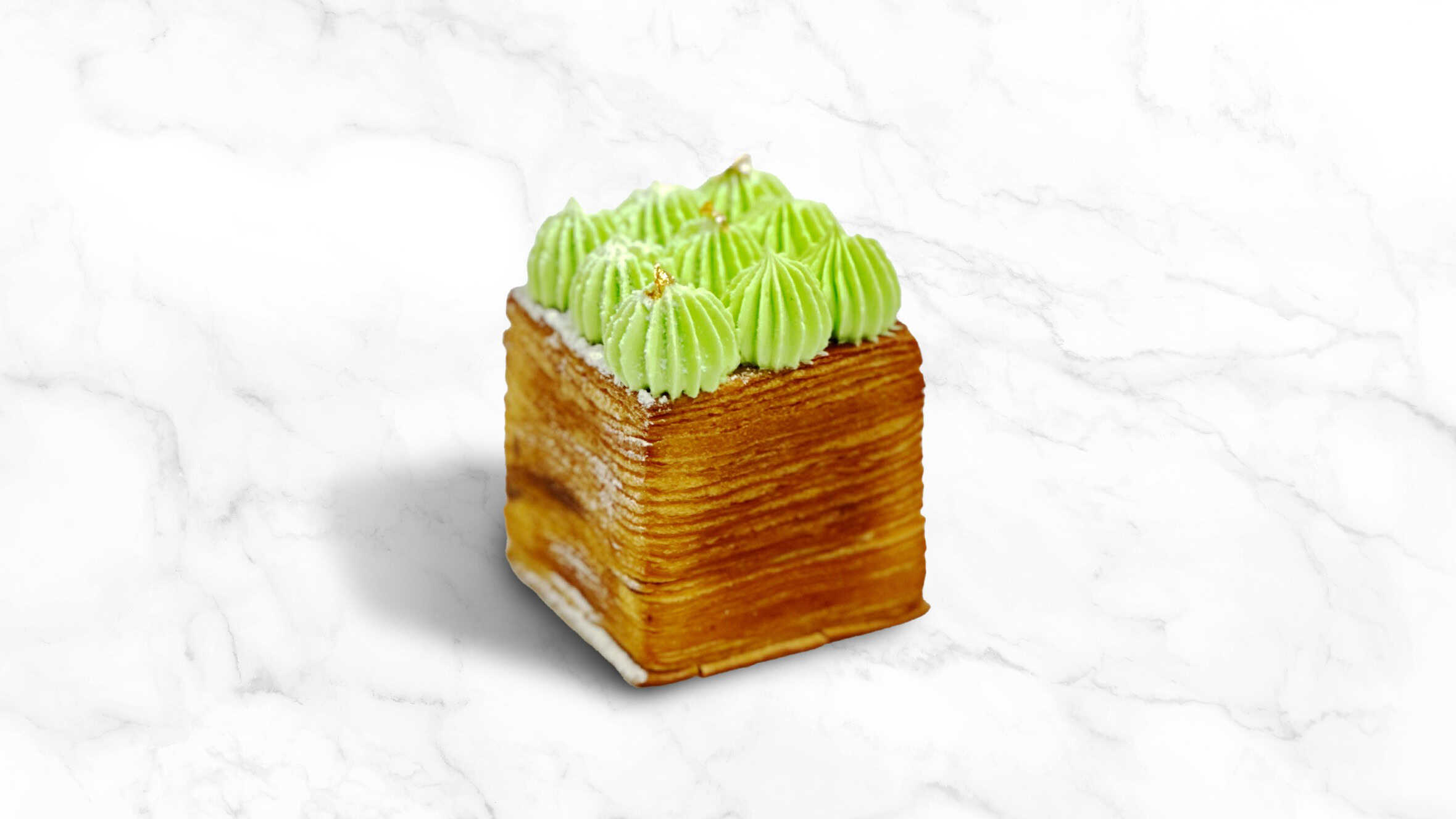 Musang Kind Durian Cubano (Cube Croissant with Malaysian Durian Custard) - Playful Pastry - New Collection of Signature Cakes at COCO, The Mira Hong Kong