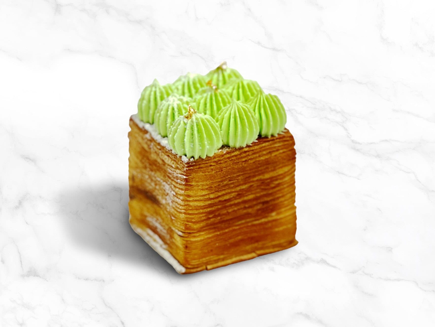 Musang Kind Durian Cubano (Cube Croissant with Malaysian Durian Custard) - Playful Pastry - New Collection of Signature Cakes at COCO, The Mira Hong Kong curated