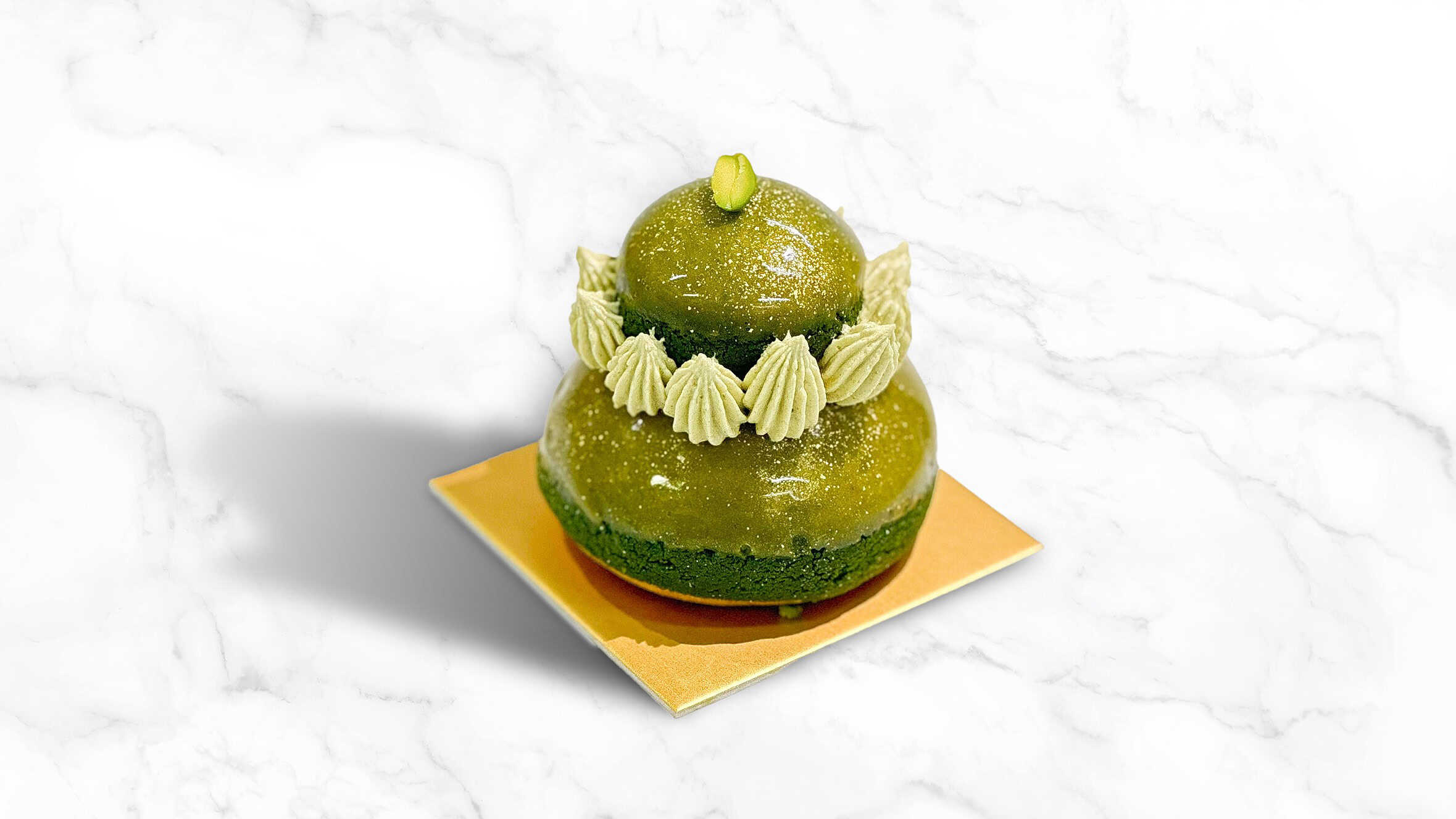 Pistache Religieuese (Pistachio Cream Puff Pastry) - Mini Cake - New Collection of Signature Cakes at COCO, The Mira Hong Kong