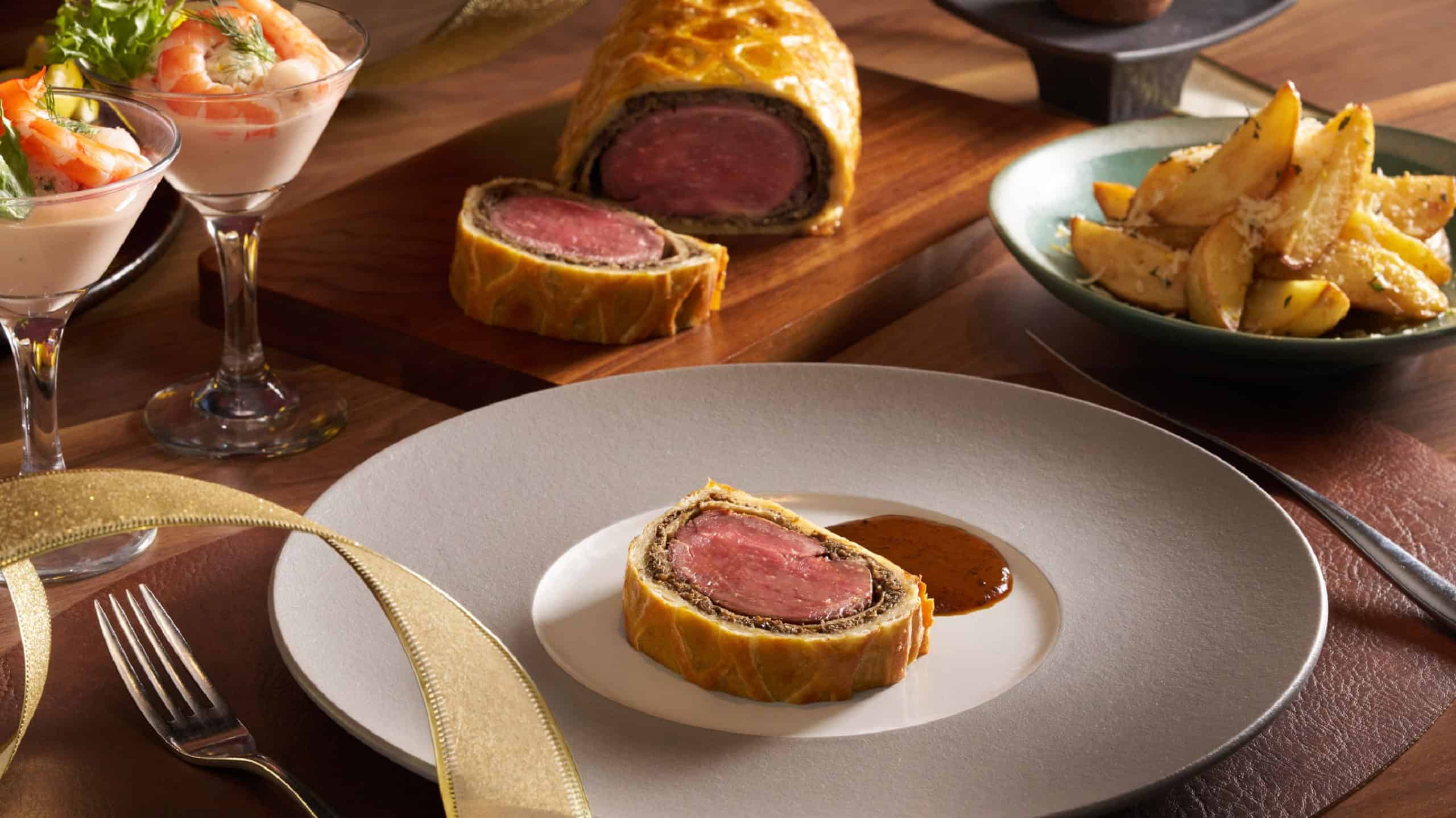 The Mira Hong Kong - WHISK Dining Atelier New Year's Eve Celebration Dinner - Main Course Highlight Truffle Wellington