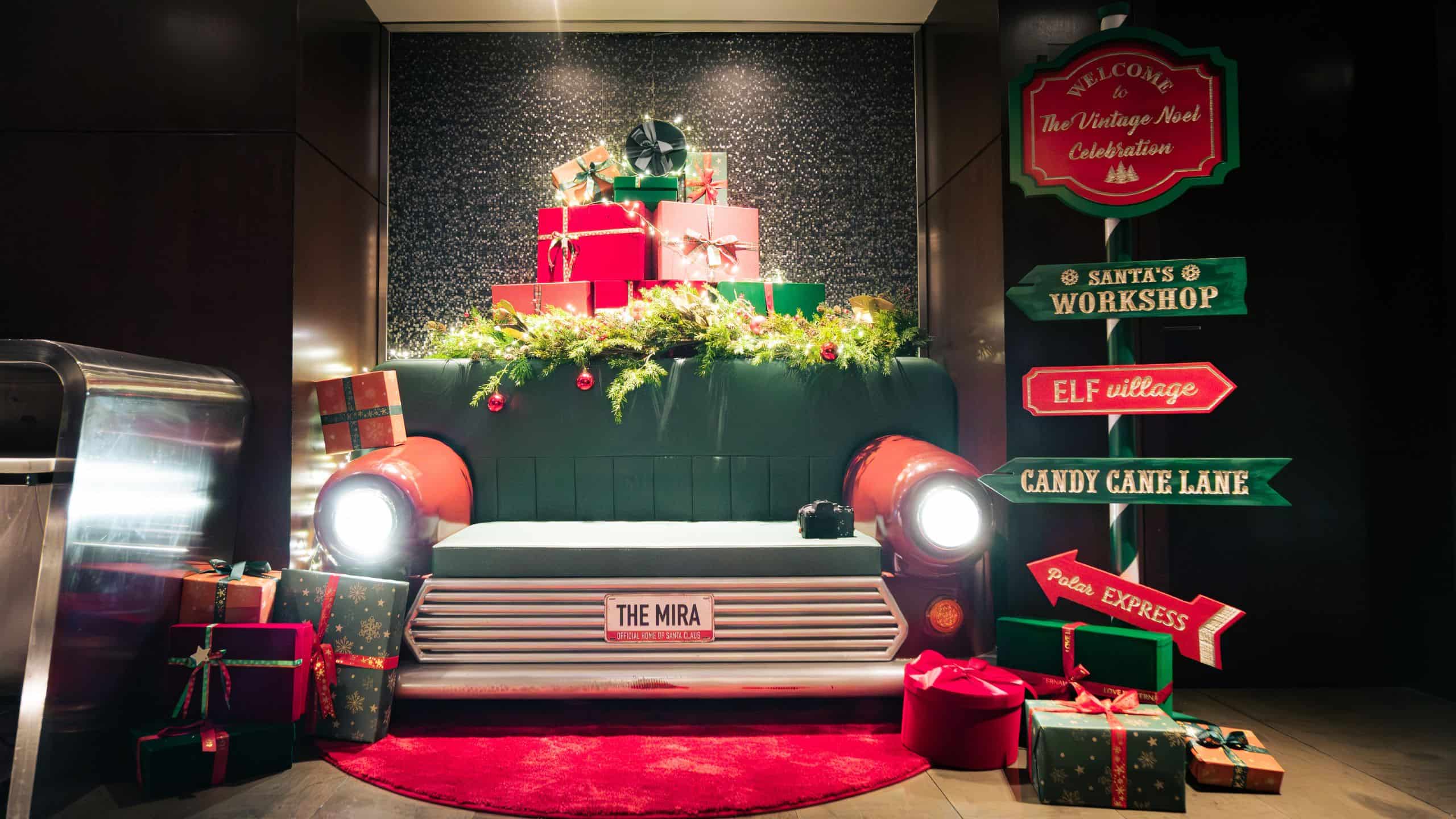 Whisk Vintage Noel Retro Christmas at The Mira Hong Kong