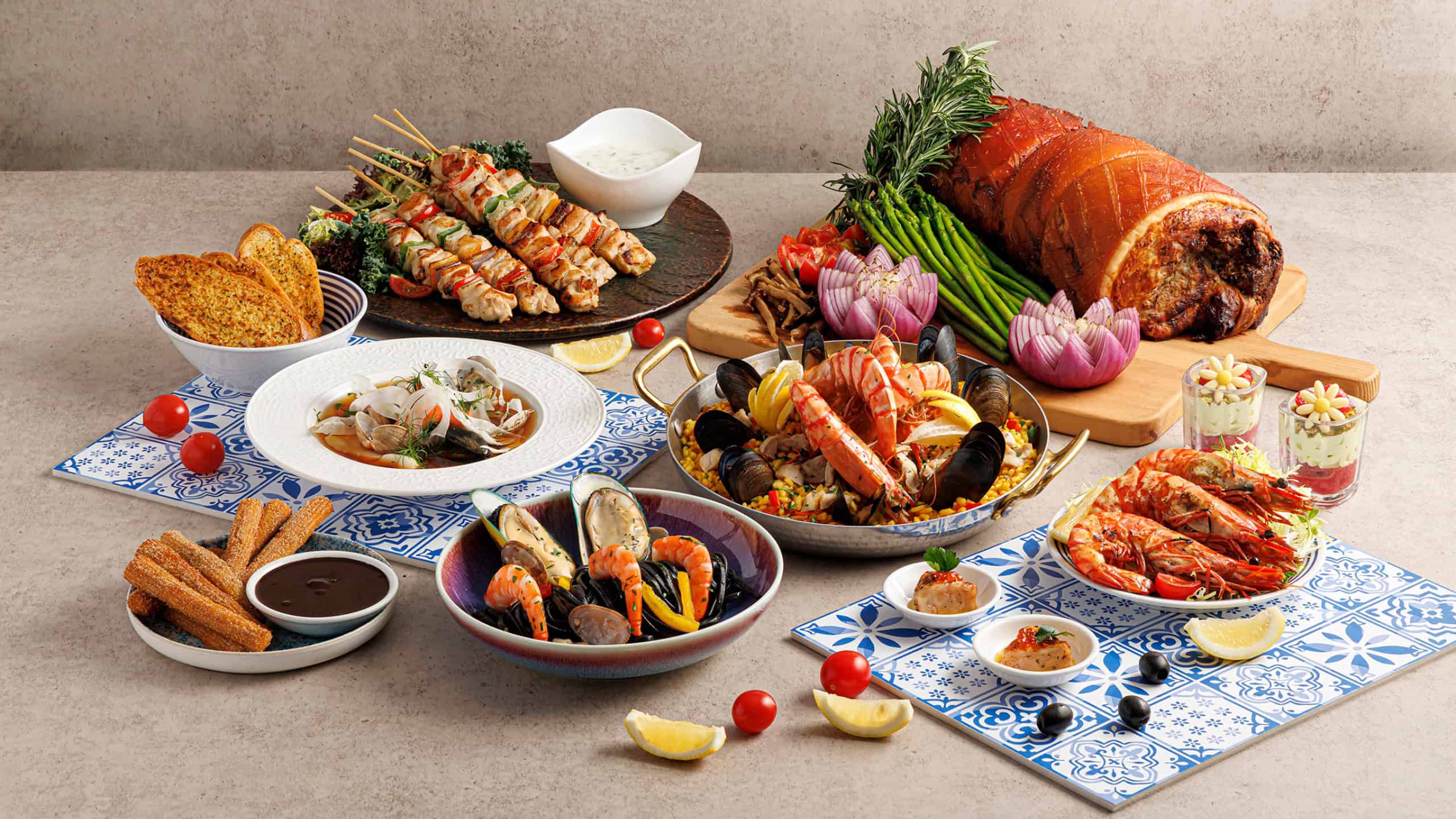 Yamm - The Mira Hong Kong Presents: Caravan of Flavours - Mediterranean Voyage Lunch Buffet