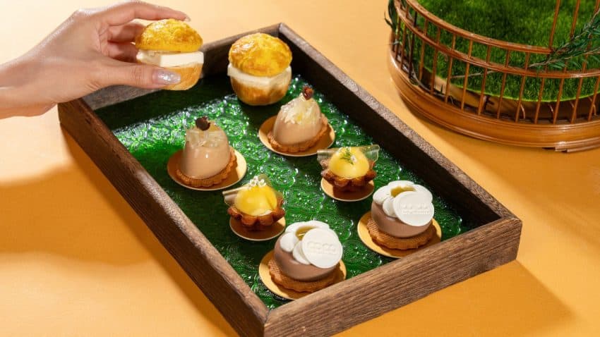 COCO - Hong Kong Ten Must-try Local Flavours Afternoon Tea Set at The Mira Hong Kong; Selection of Desserts