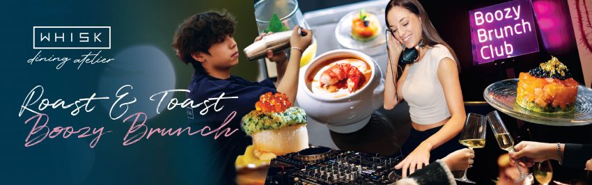 WHISK Dining Atelier - Roast & Toast Boozy Brunch with Unlimited Carvings at The Mira Hong Kong