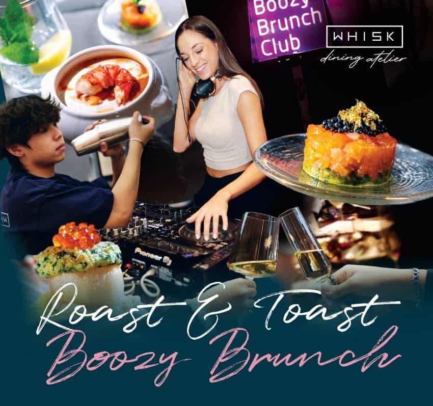 WHISK Dining Atelier - Roast & Toast Boozy Brunch with Unlimited Carvings at The Mira Hong Kong