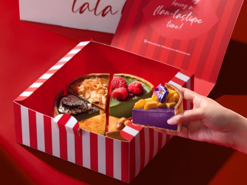 Authentic Parisian Flan Patissier at COCO, The Mira Hong Kong available in 6 irresistible flavours