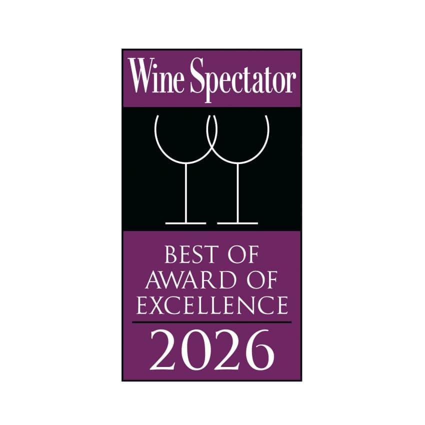 Wine Spectator - Best of Award of Excellence 2026
