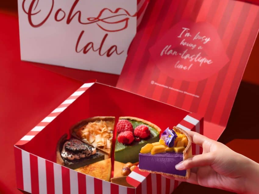 Authentic Parisian Flan Patissier at COCO, The Mira Hong Kong available in 6 irresistible flavours