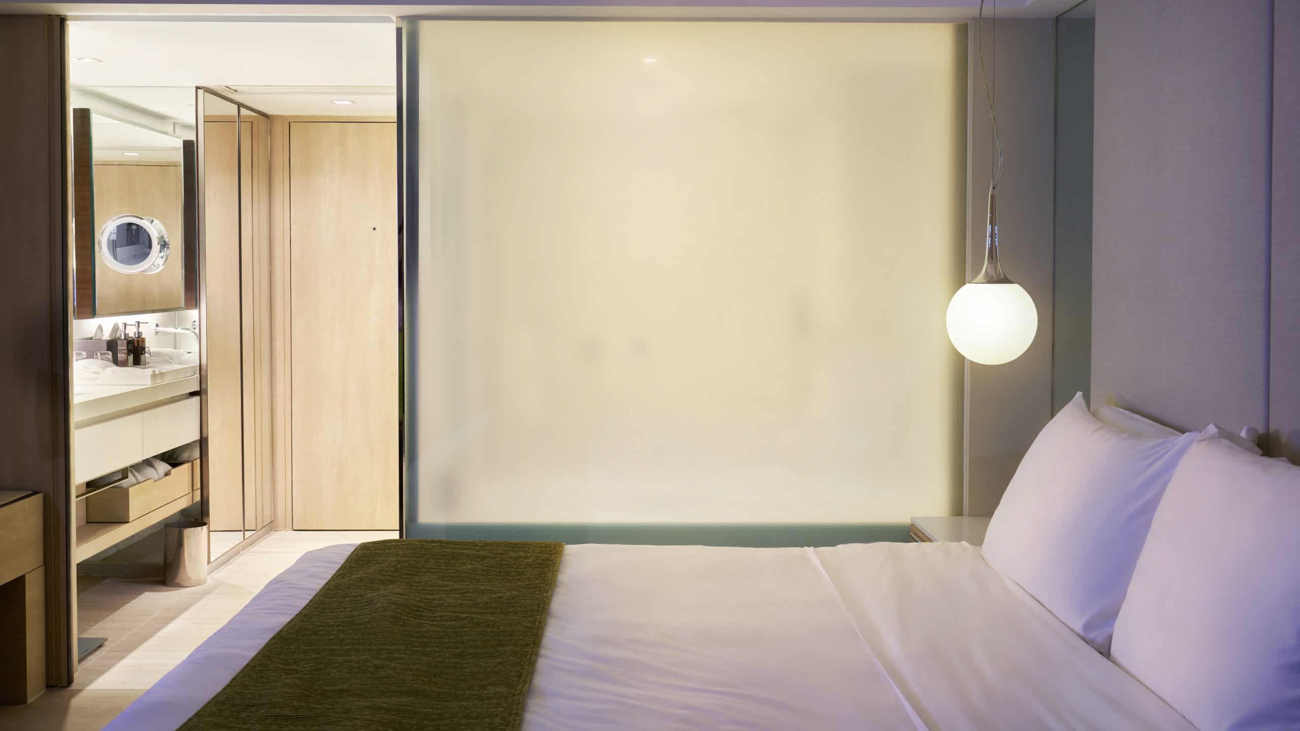 The Mira Hong Kong - Newly Refurbished Hotel Rooms with Intuitive Room Controls - Privacy Glass On