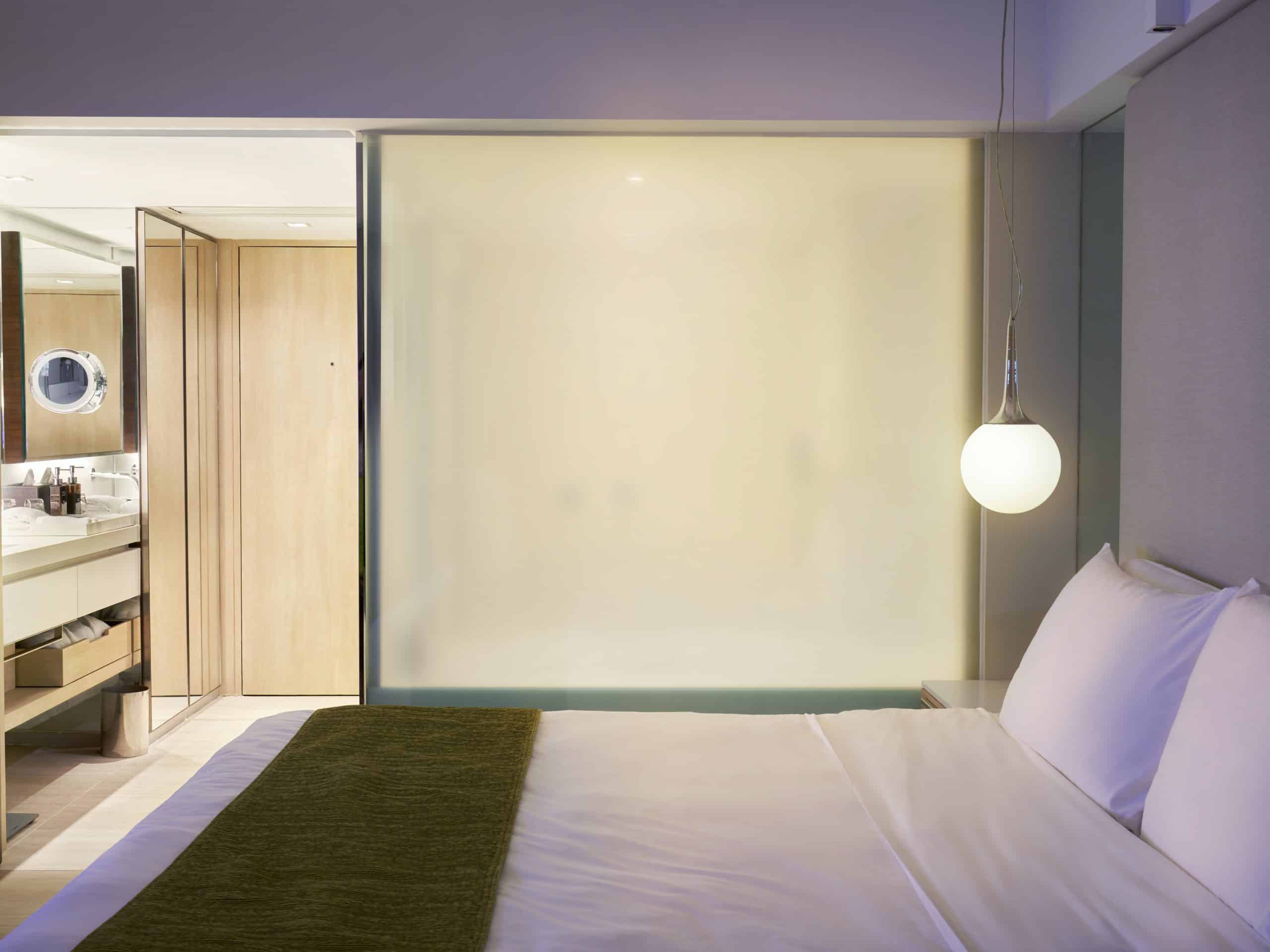The Mira Hong Kong - Newly Refurbished Hotel Rooms with Intuitive Room Controls - Privacy Glass On
