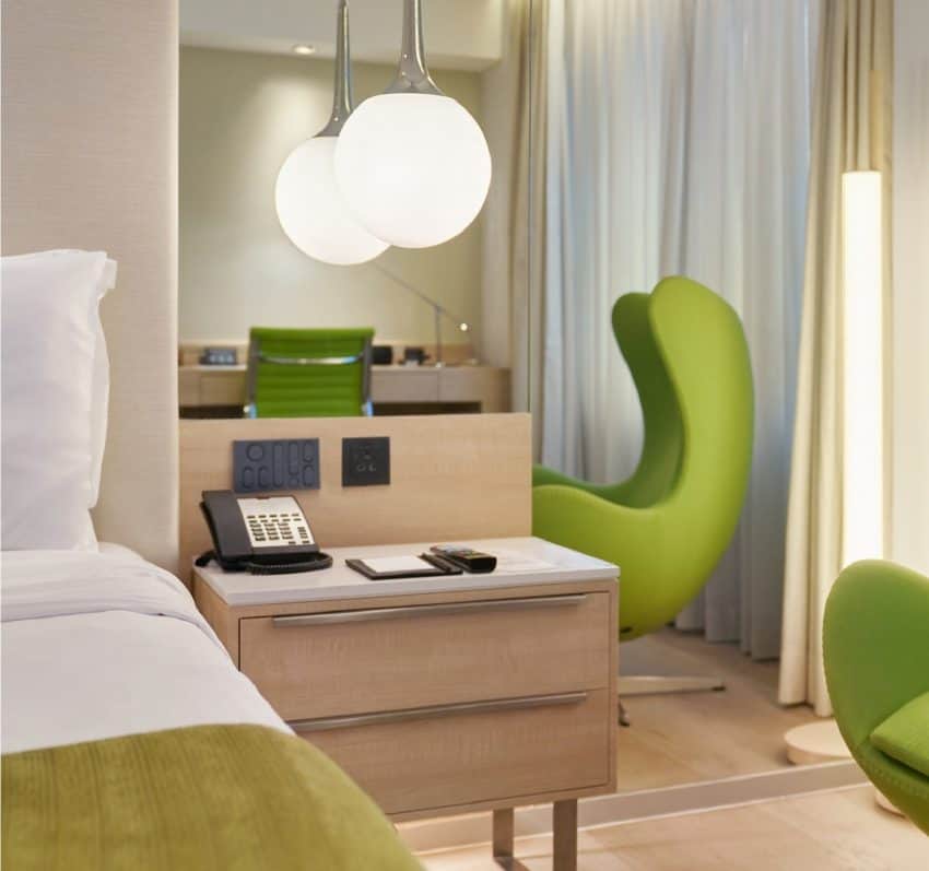 The Mira Hong Kong - Newly Refurbished Hotel Rooms with Intuitive Room Controls - Matcha Green