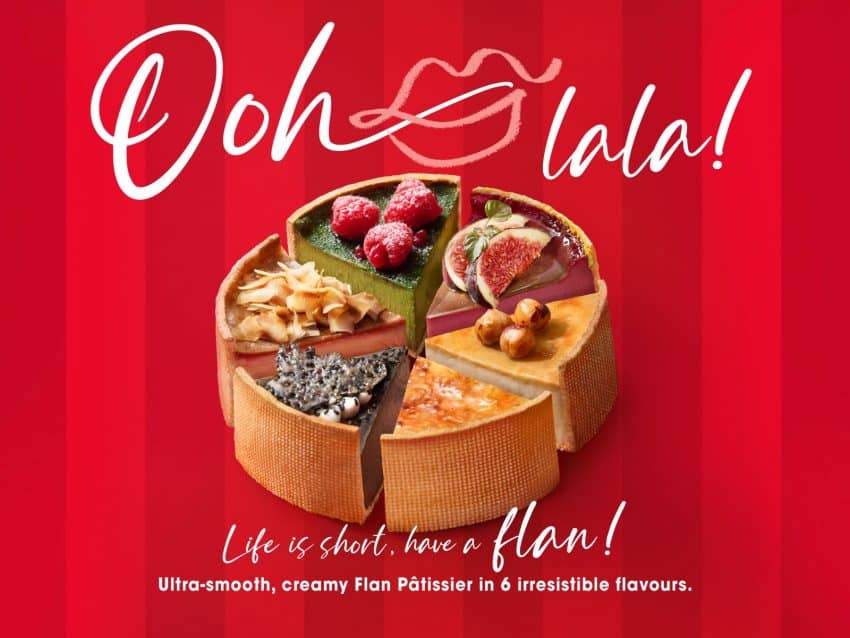 Authentic Parisian Flan Patissier at COCO, The Mira Hong Kong available in 6 irresistible flavours