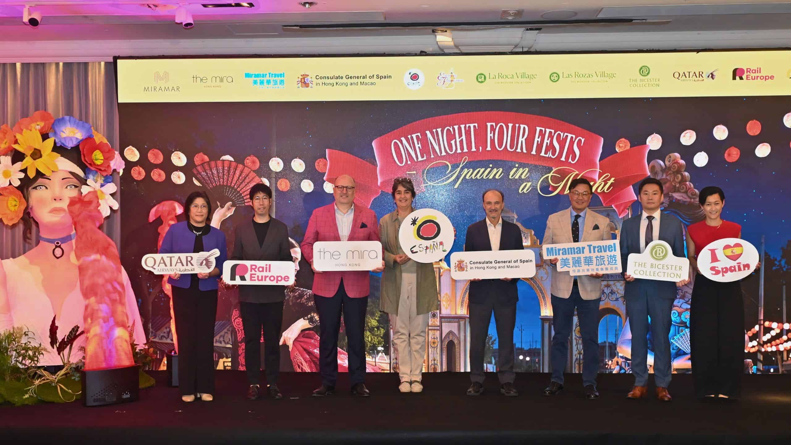 Spain in a Night at The Mira Hong Kong - Collaboration with Spanish Tourism, Spain's Consulate General in Hong Kong and Miramar Travel