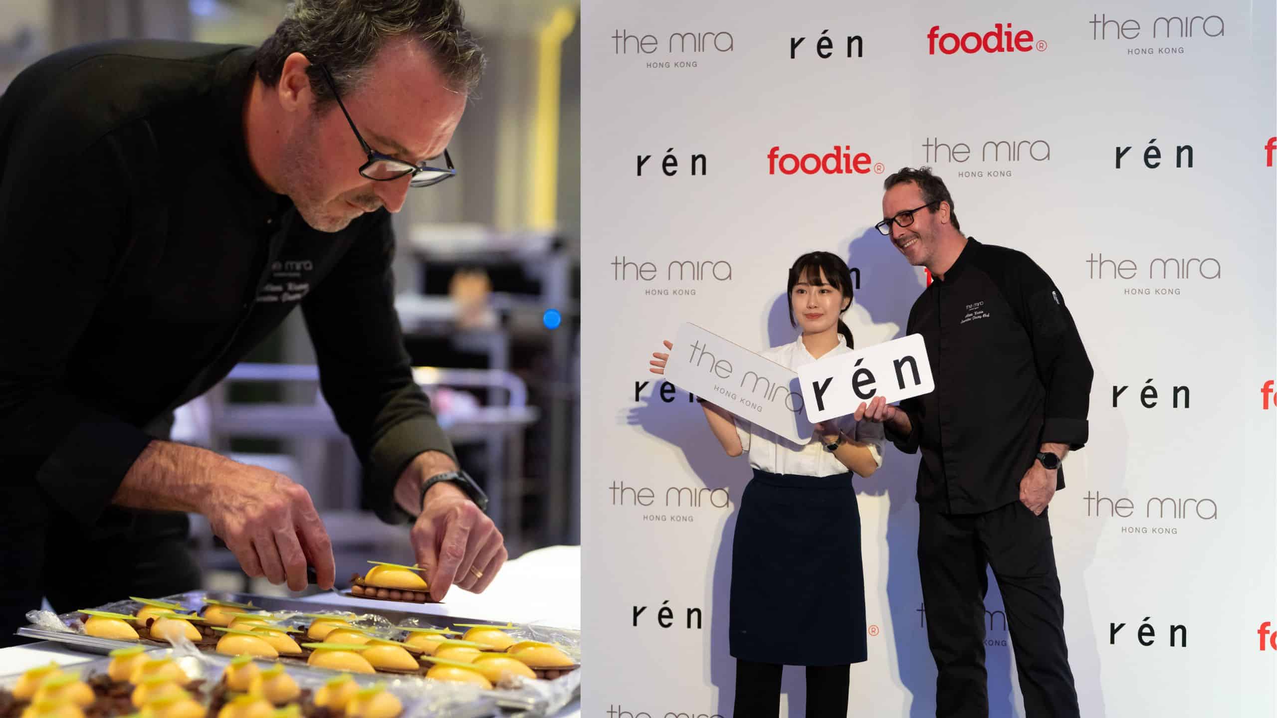 R e n in the Kitchen Charity Night at The Mira Hong Kong - Event Partners, Chefs, and Beneficiaries of the r e n programme
