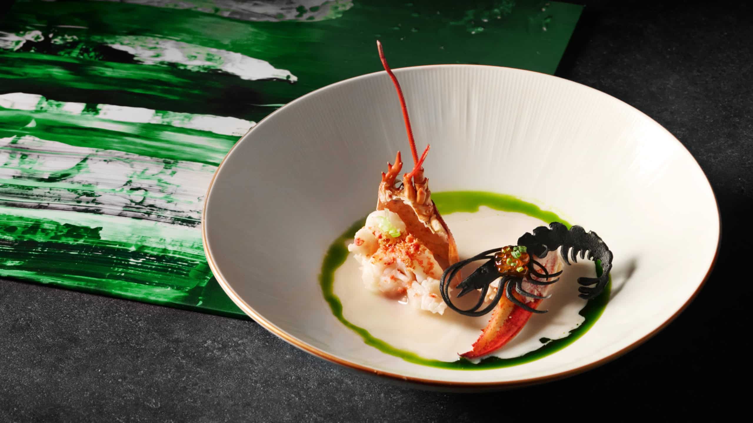Cuisine Cuisine Chef Lau Signature Dishes Boston Lobster with Taro & Egg White