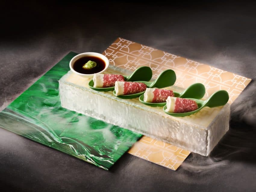 Cuisine Cuisine Chef Lau Signature Dishes Strawberry and Coconut Juice Roll (Dessert)